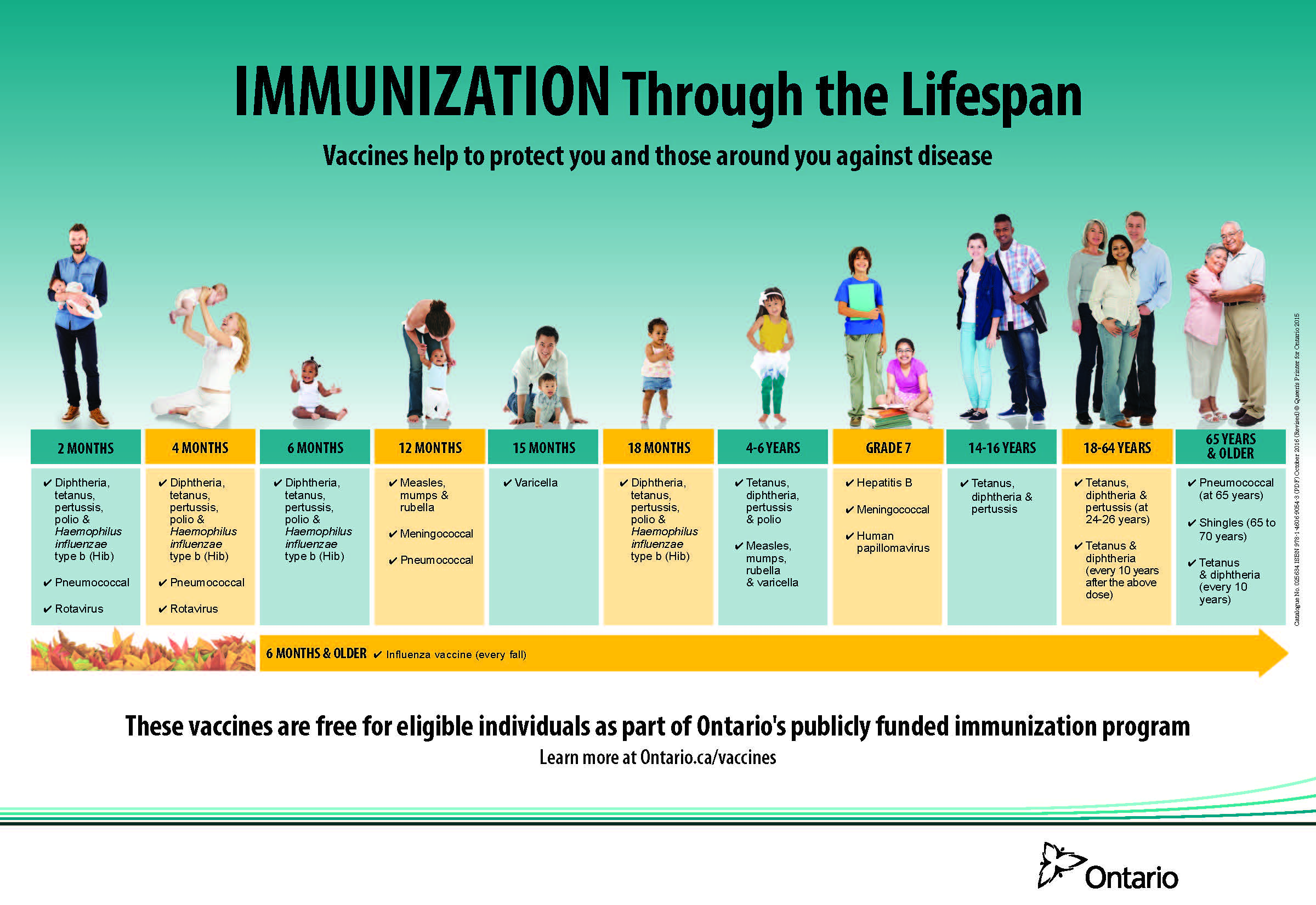 Immunization across the lifespan