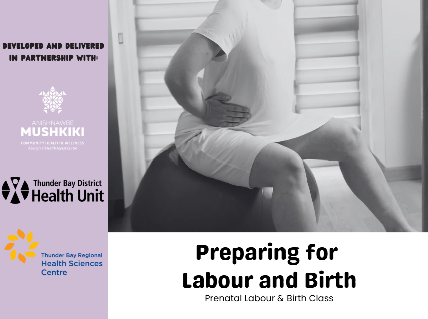 preparing for labour and birth class