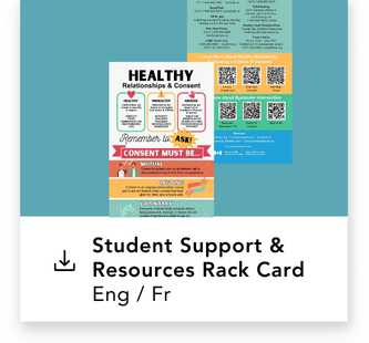 Student Support & Resources Rack Card Eng / Fr