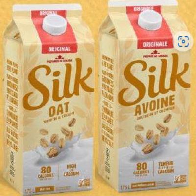 Silk and Great Value brand plant-based beverages subject to recall