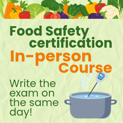 In Person Food Safety Course